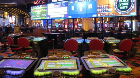 interblock gaming machines