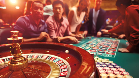 people playing roulette